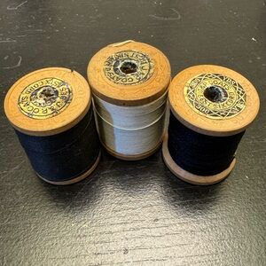 J.& P. Coats Six Cord Spools of Thread